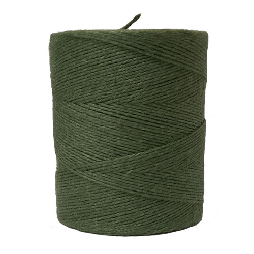 Jute Twine | Green | 100% natural x 600m - Click Image to Close